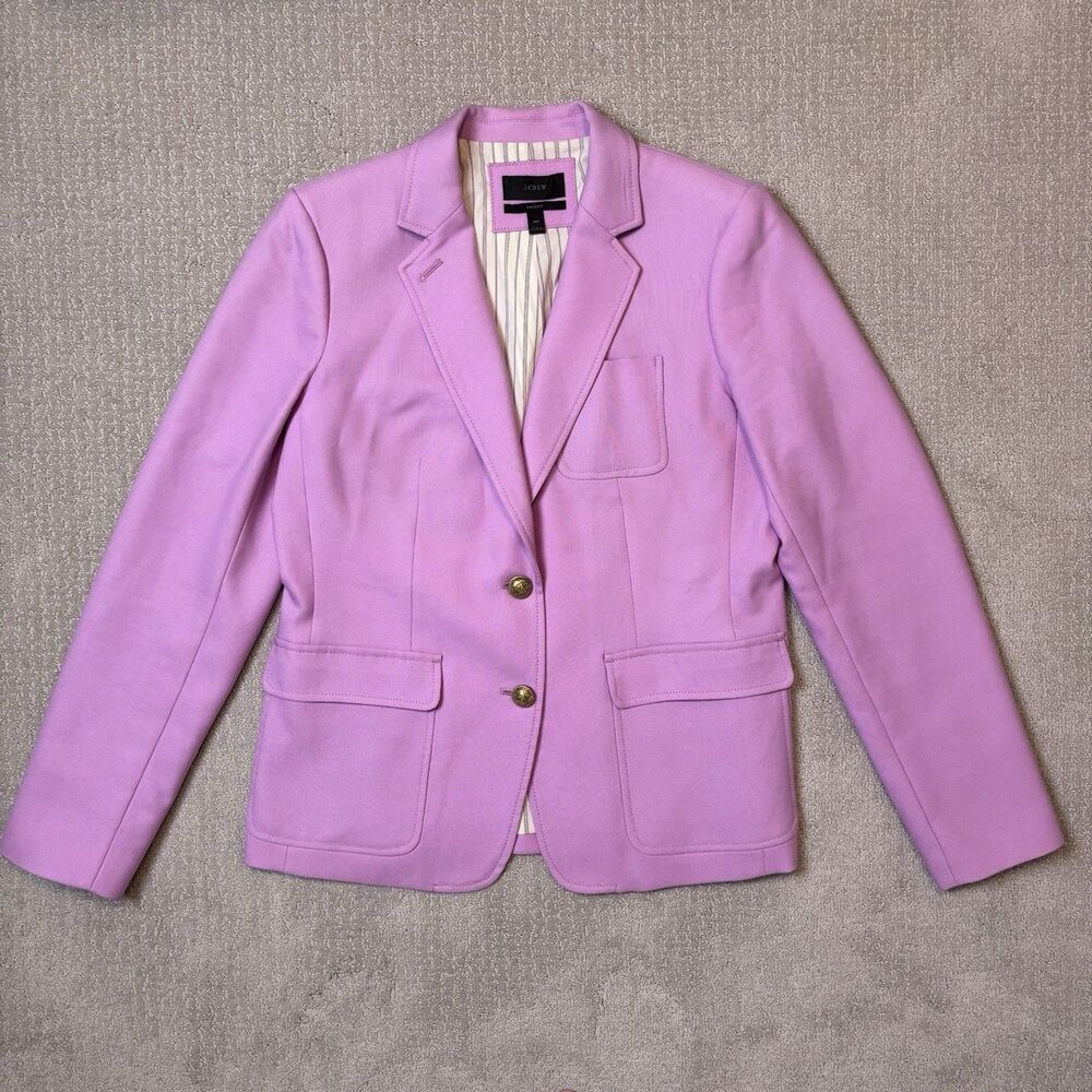 J. Crew Rhodes Wool Blazer Academia Preppy Old Money Office Career Sz 14T Womens